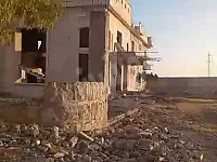 للبيع ارض زراعية 11 دنم فيها بتاء 300 متر حلب مفرق كفر ناها
