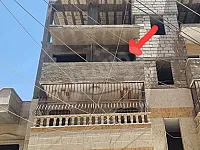  للبيع شقة مربعة بموقع ممتاز مزرقة 120م /الحسكة _الناصرة