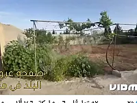 للبيع مزرعة بحلب منبج 1500 متر بناء غرفتين و منافع اشجار مثمرة