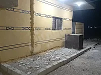 للبيع شقة جاهزة مربعة مساحة 140 متر طابق ارضي/الحسكة _الكلاسة 