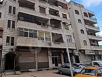للبيع شقة ديلوكس 145م/ ط4 اربع غرف وصالون+مصعد شغال/حماه غرب المشتل 