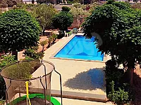 للايجار مزرعه الرفاعي حمص ضاحية ابو زيد  تجهيز ممتاز 