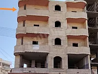 للبيع شقة بلكون رابع عضم بناء جديد 160م/الرقة _مقابل الملعب البلدي