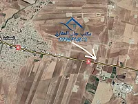 للبيع ارض على الشارع العام ، واجهة جنوبية10دنم/القامشلي_شرق القحطانية