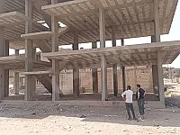 للبيع شقة عضم طابق اول زاوية مساحة 120م/الحسكة _النشوة الشرقية 